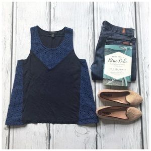J Crew Navy swing tank